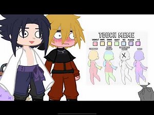 Touch meme with SasuNaru