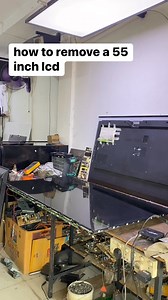 180K views · 1.2K reactions | how to remove a 55 inch lcd #reels #fyp #servicetvbatam #jselectronik | Jupri Latua Simbolon | Facebook