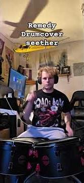 Remedy - Seether Drum Cover #drums #music #rock #shorts