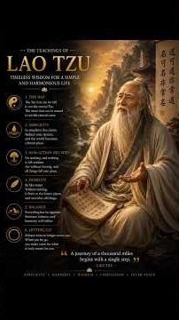 Lao Tzu: The Art of Letting Go #laotzu #motivation #wisdom #quotes