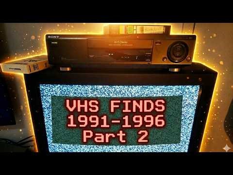 Cool VHS finds 1991 - 1996 part 2 Australia (WA)