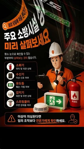 🔥 소방시설점검, 점검 날짜만 잡으면 끝일까요?
