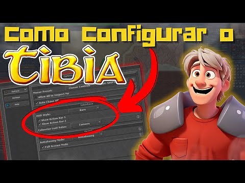 ⚙️COMO CONFIGURAR O TIBIA?❓ TUTORIAL COMPLETO #tibia #mmorpg