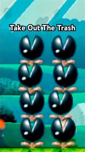 Take Out The Trash #mario #shorts #memes