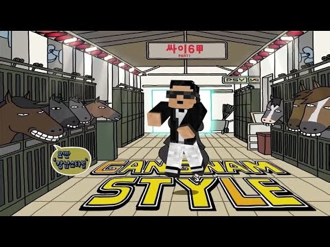 "Minecraft Style" - A Minecraft Parody of PSY's Gangnam Style (Official Music Video) [HD] 1080P