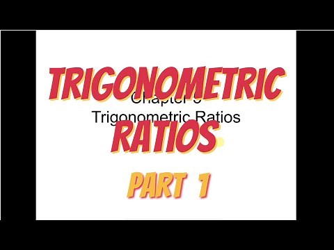 PT3 Maths Form 3 Chapter 5 Trigonometric Ratios Part 1