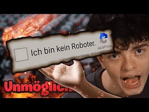 CAPTCHAS sind Unmöglich🤖 !!! Ich verliere meinen Verstand 😡