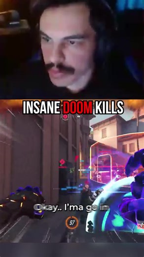 Doom kills edited by: @tofu #fypシ゚viral #overwatch2 #trending #twitch #twitchstreamer