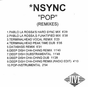 *NSYNC - Pop (Remixes)