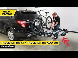 Thule T2 Pro XT Platform 2 Bike Rack + Thule T2 2 Bike Add-On Overview