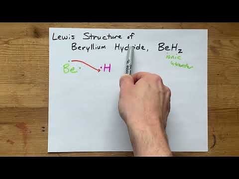 Lewis Structure of Beryllium Hydride (BeH2)