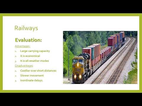 Advantages and disadvantages of different modes of transportation