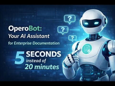 OperoBot: AI Assistant for Enterprise Documentation