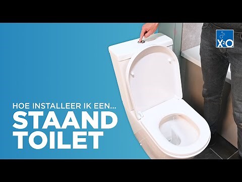 Zelf een staand toilet installeren? Stap-voor-stap handleiding voor installatie | X²O Badkamers
