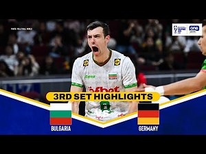 GERMANY vs. BULGARIA | SET 3 HIGHLIGHTS | 2025 FIVB MEN’S WORLD CHAMPIONSHIP | SEPT 13, 2025