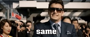 James Franco "same same but different but still same" from the interview. on Make a GIF