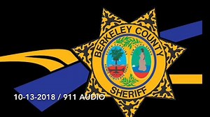 This is the incoming 911 audio call to dispatch that resulted in the response to Highway 41 in Huger on 10-13-2018. | Berkeley County Sheriff's Office