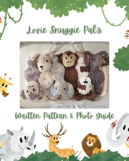 Lovie Snuggie Pal's 3 in 1 Pattern/written PDF and Photo Guide/chunky Knit Yarn/finger Knitting - Etsy