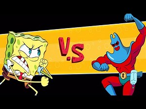 SpongeBob: Patty Pursuit - Spongebob Vs Man Ray - Boss Battle
