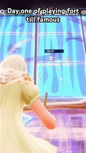 Day one of playing fort till famous#fypシ゚viral #forniteclip #shorts #piece controll