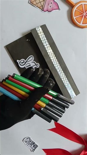 DIY Pencil Case Making #pencilcase #diy #schoolsupplies #shorts