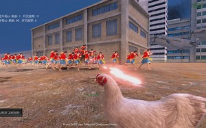 史诗战争模拟器：激光鸡上演移动射击，海贼王路飞抗的住吗？
