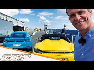 Porsche Cayman GT4 VS. 718 Spyder I GRIP