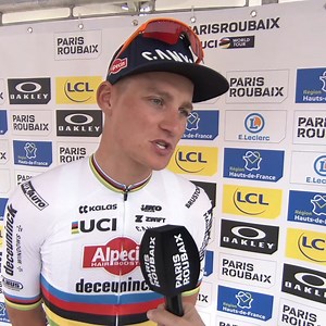 18K views · 872 reactions | Mathieu van der Poel says he doesn't have a plan for Paris-Roubaix. "not only the legs you need some luck" #ParisRoubaix : Peacock | NBC Sports Cycling | Facebook