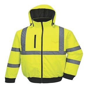 [Hot Item] Custom Winter Hi Vis Long Sleeve Work Reflective Fluorescent Safety Jacket