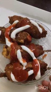 vegetarian corn dog #food #recipe #cooking #easyrecipe #foodie #bonnecuisine
