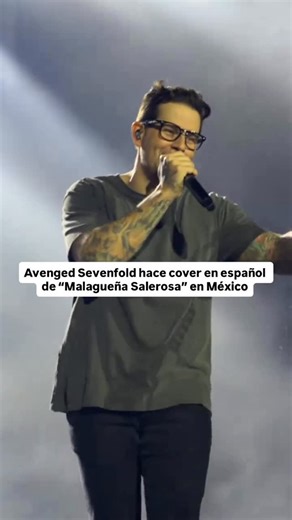 Expectador on Instagram: "Avenged Sevenfold presenta cover en español de “Malagueña Salerosa”, tocándola por primera vez en su regreso a México ❤️‍🩹 Los californianos debutaron en vivo “Malagueña Salerosa”, canción de Elpidio Ramírez –y popularizada por Miguel Aceves Mejia–, del cual realizaron un cover en 2016 como parte del deluxe de ‘The Stage’. El momento tuvo lugar el pasado 17 de enero en el Estadio GNP Seguros de CDMX. El momento fue una sorpresa para sus fans mexicanos, en escuchar esta