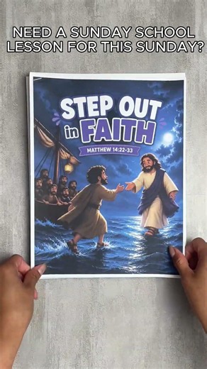 Ready-to-Teach Sunday School Lessons for Kids | July Bible Lesson Kit (Ages 3–10)