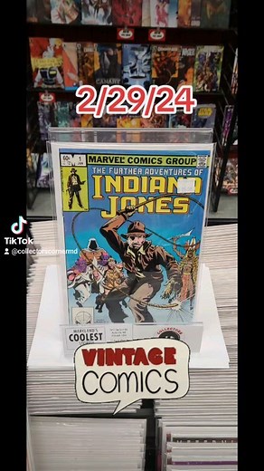 CC #backissuecomics #backissues #comic #comicmagazinesCC #backissuecomics #backissues #comicCC #backissuecomics #backissues #comics New Arrivals - #theadventuresofyoungindianajones #marvelcomics #indianajones Comics NM Run Marvel too Sets, Complete Limited Series, Runs and more Massive Collection Being Priced and Headed out to the Sales Floor All Weekend.. New Arrivals at Collectors Corner Parkville HQ 2/29/24. At #CollectorsCornerMD #MarylandsCoolestStores #BringingTheFun Since 2001. #collector