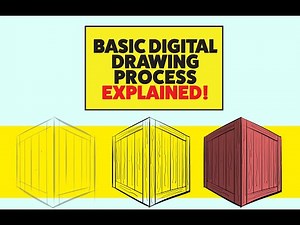 The Basic Digital Drawing Process Simplified