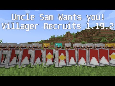 Recruits Mod Showcase 1.19.2