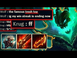 They Weren't Ready for my Thresh Top - Ranked AD Thresh Top - League of Legends