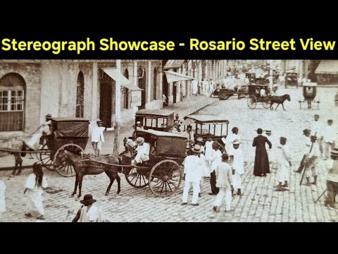 Rosario Street View (Manila) - Stereograph Showcase