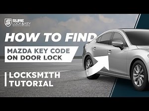 How to Find Mazda Key Code on Door Lock | Locksmith Tutorial