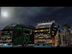 BUS SIMULATOR INDONESIA KENYAN MATATU LIVERY - RESTORATION rt33