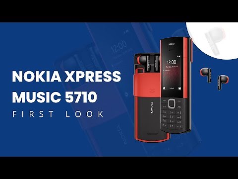 Nokia Express Music 5710: Quick look into the slider phone