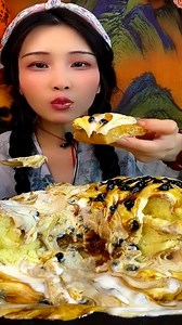 28K views · 573 reactions | Please enjoy super delicious Chinese foods eating with yummy creamy cake and crispy deep fry cake #chinesefood #mukbang #asmr | IQ Adorable Design | Facebook