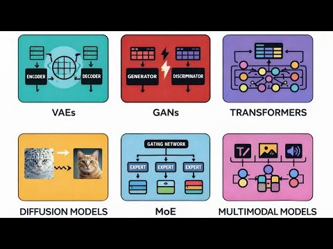 Every AI Model Explained in under 4 Minutes