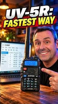 The Easiest Way to Program Your Baofeng #AmateurRadio #Shorts