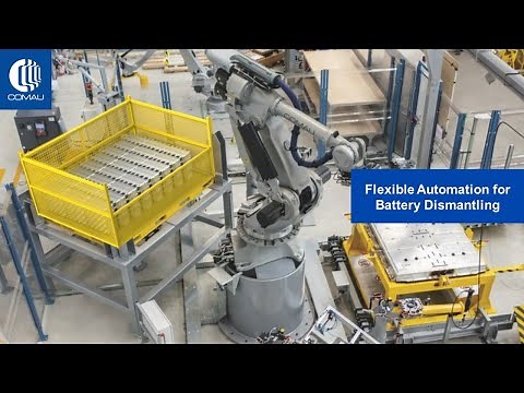 Flexible Automation for Battery Dismantling