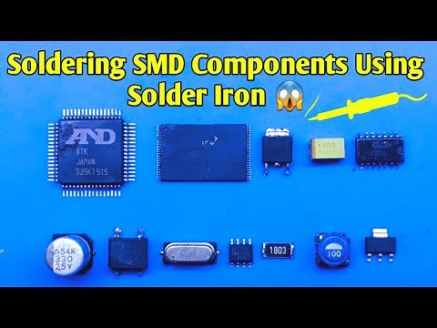 How to Solder SMD Components Without a Microscope
