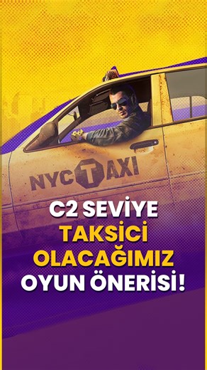 Onay Kılıç on Instagram: "100 bin takipçi hedefindeyim. Bu yolculukta desteğinizi bekliyorum, dostlar. 💛 Oyunun İsmi: Taxi Simulator Platform: Steam Fiyat: Henüz listelenmedi Bilgi: Tek Oyunculu Türkçe Dil Desteği: Arayüz ve Altyazı Sistem Gereksinimleri Minimum (Steam): 64-bit işlemci ve işletim sistemi gerektirir İşletim Sistemi *: Windows 7 veya üzeri İşlemci: AMD Phenom II X4 955 / Intel Core i5-750 veya eşdeğeri Bellek: 4 GB RAM Ekran Kartı: Nvidia GeForce GTX 660 / AMD Radeon HD 7870 Dire