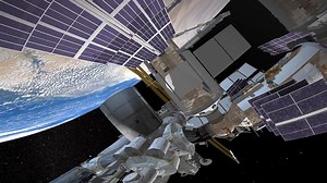 'Apollo & Beyond: Conquering Gravity' is now playing inside the Burke...