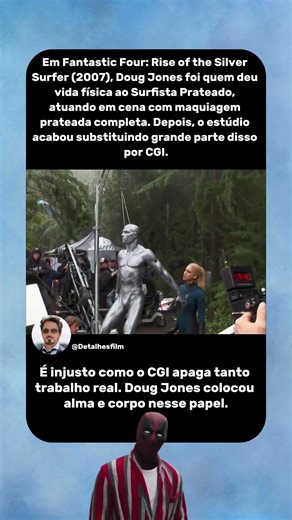 Doug Jones Atuou de Verdade… e o CGI Apagou Tudo 😳 | Fantastic Four (2007)