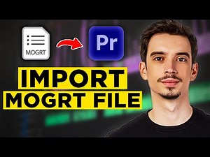 How To Import MOGRT File in Premiere Pro (2026) - Step by Step Tutorial!