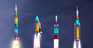 Famous Rockets Go Transparent: Stunning Video Shows How They'd Look During Flight